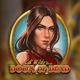Slots logo of Cat Wilde and the Doom of Dead from Play'n GO at Jokery Casino
