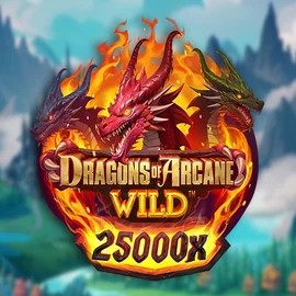 Logo of Dragons of Arcane Wild from Foxium at Jokery Casino