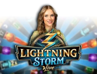 Lightning Storm game by Evolution – logo hosted on Jokery Casino