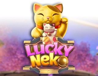 Lucky Neko online game logo by PG Soft on jokerycasinoo.com
