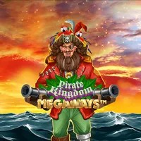 Pirate Kingdom Megaways logo by Iron Dog Studio at Jokery CasinoPirate Kingdom Megaways