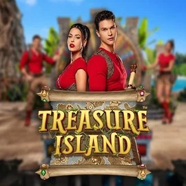 Treasure Island by Pragmatic Play, showcased at jokerycasinoo.com – game logo